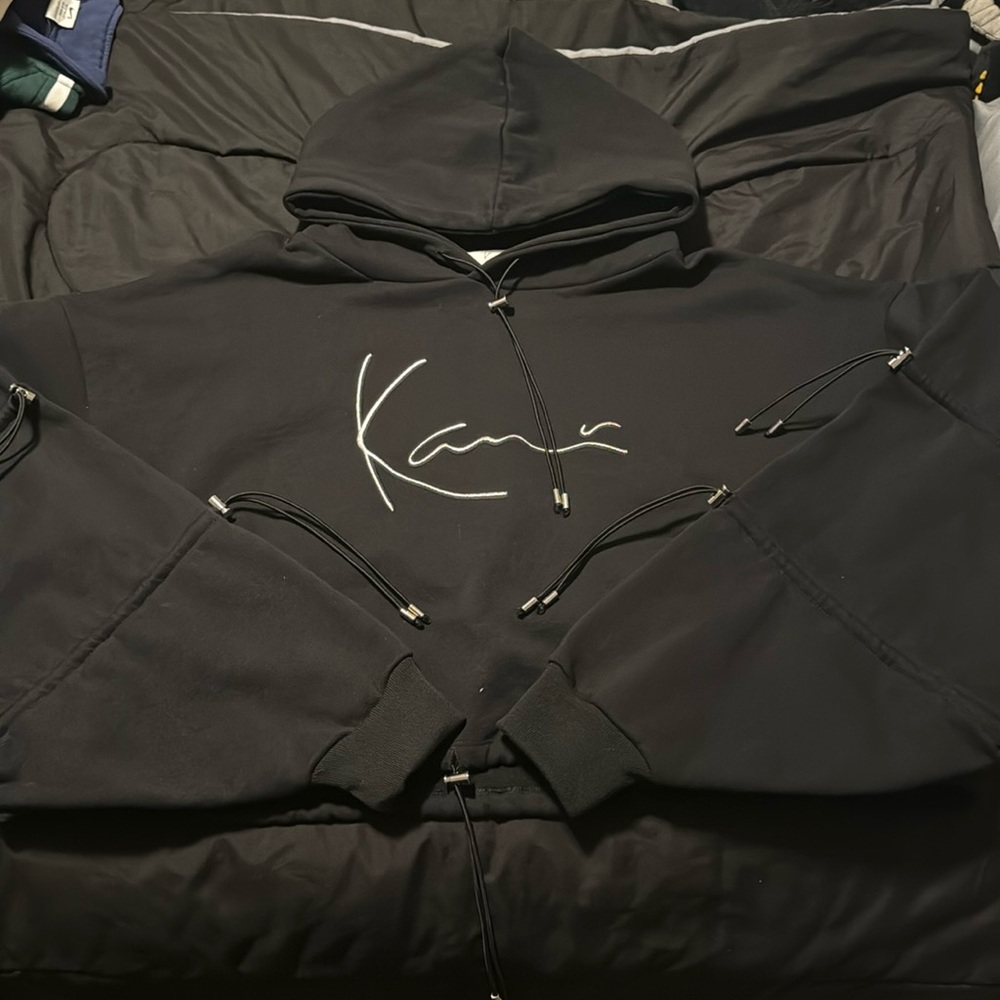 Karl Kani crop hoodie